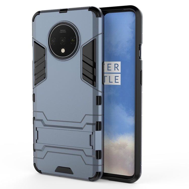 For OnePlus 7T Shockproof PC + TPU Protective Case with Holder
