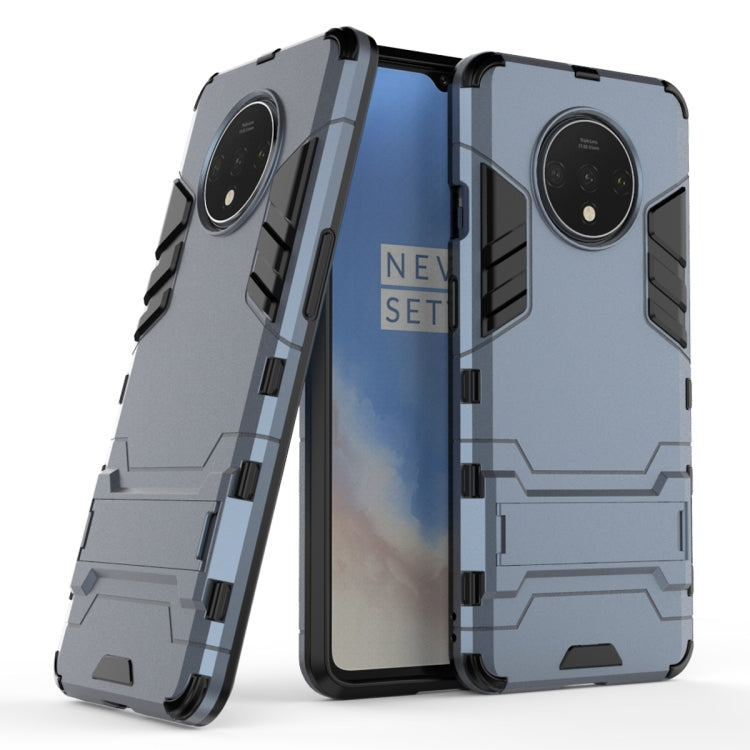For OnePlus 7T Shockproof PC + TPU Protective Case with Holder