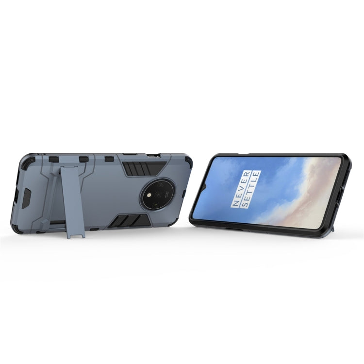 For OnePlus 7T Shockproof PC + TPU Protective Case with Holder