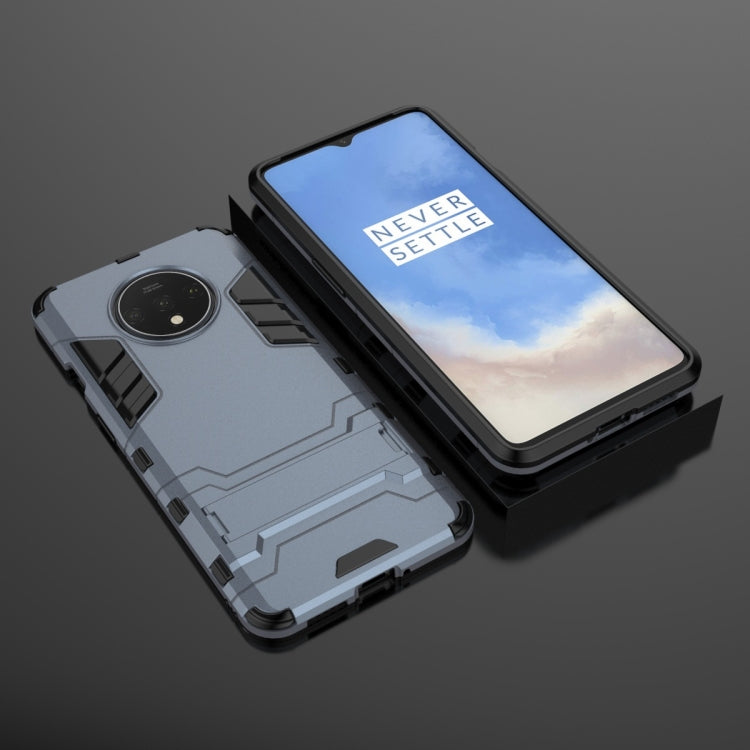 For OnePlus 7T Shockproof PC + TPU Protective Case with Holder