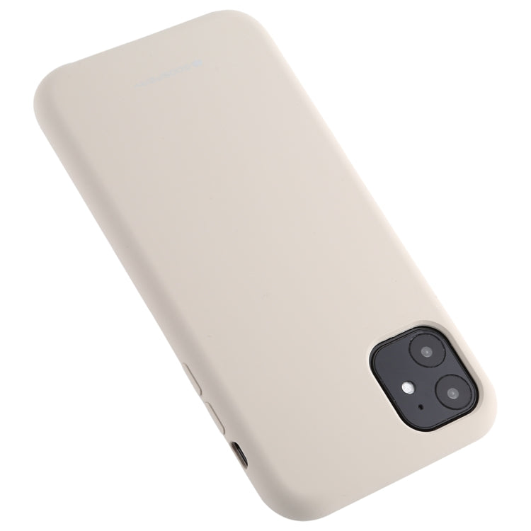 For iPhone 11 GOOSPERY SILICONE Solid Color Soft Liquid Silicone Shockproof Soft TPU Case