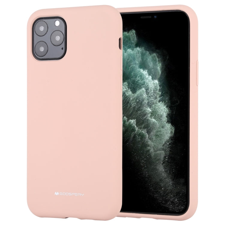 For iPhone 11 Pro Max GOOSPERY SILICONE Solid Color Soft Liquid Silicone Shockproof Soft TPU Case