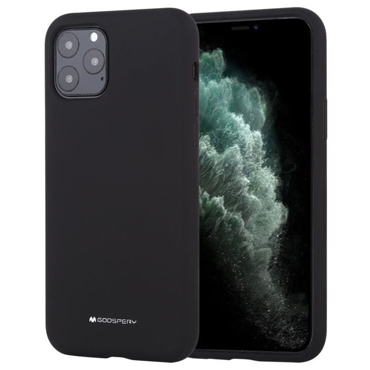 For iPhone 11 Pro Max GOOSPERY SILICONE Solid Color Soft Liquid Silicone Shockproof Soft TPU Case