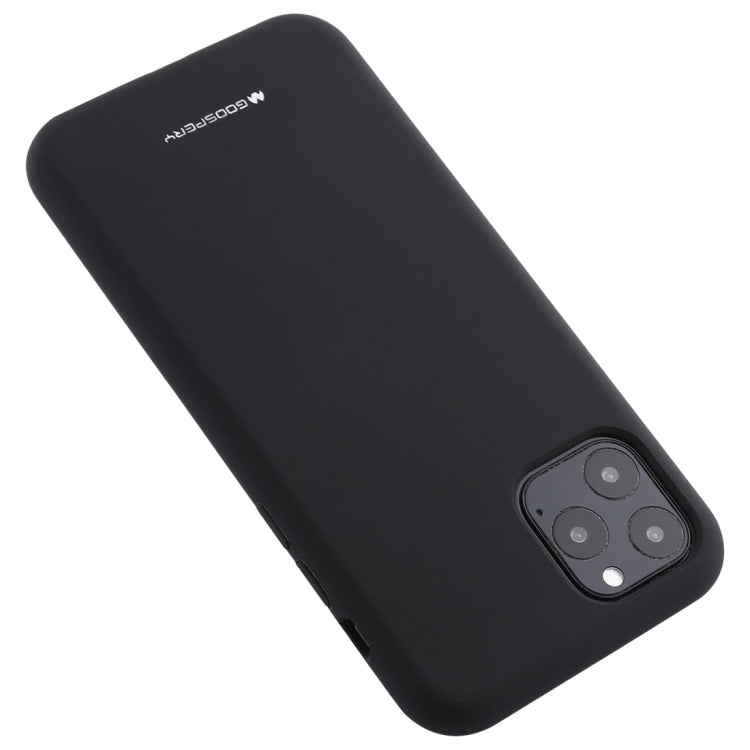 For iPhone 11 Pro Max GOOSPERY SILICONE Solid Color Soft Liquid Silicone Shockproof Soft TPU Case