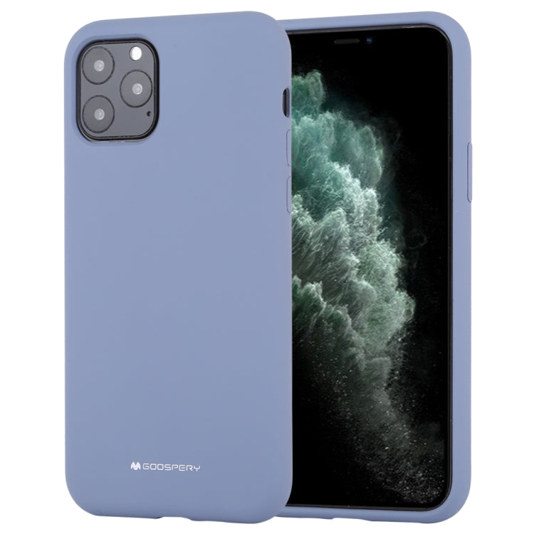 For iPhone 11 Pro Max GOOSPERY SILICONE Solid Color Soft Liquid Silicone Shockproof Soft TPU Case