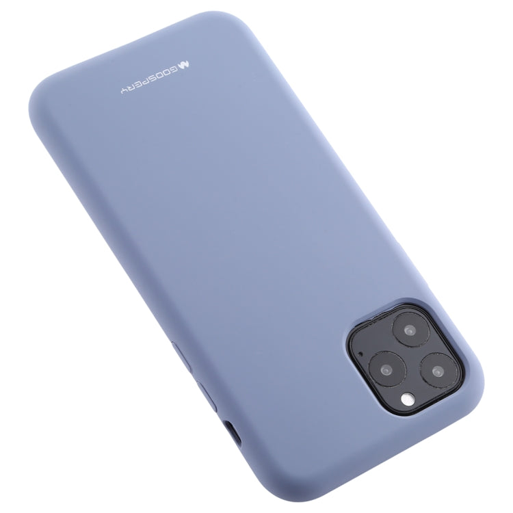 For iPhone 11 Pro Max GOOSPERY SILICONE Solid Color Soft Liquid Silicone Shockproof Soft TPU Case