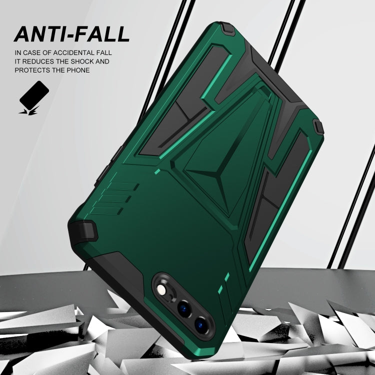 Super V Armor PC + TPU Shockproof Case with Invisible Holder For iPhone 8 Plus / 7 Plus