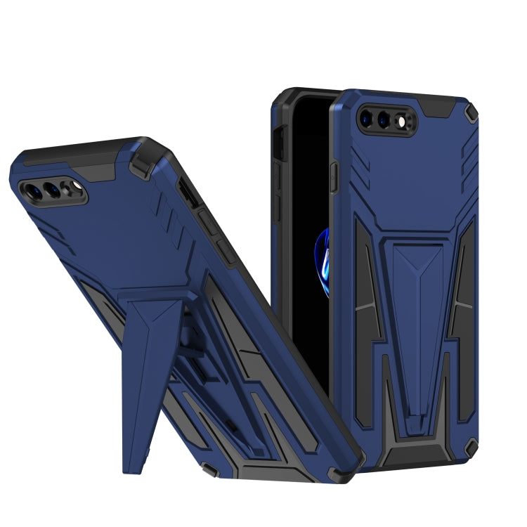 Super V Armor PC + TPU Shockproof Case with Invisible Holder For iPhone 8 Plus / 7 Plus