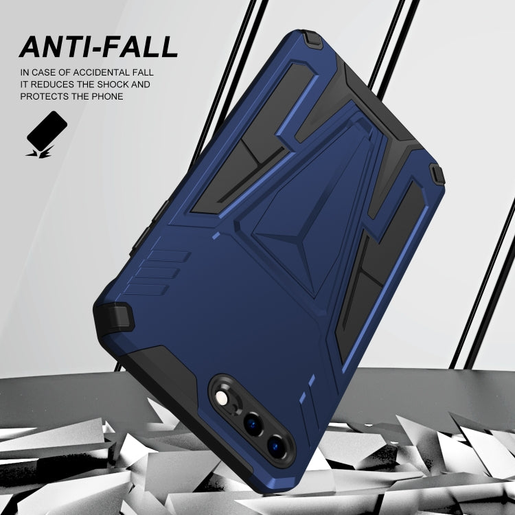 Super V Armor PC + TPU Shockproof Case with Invisible Holder For iPhone 8 Plus / 7 Plus