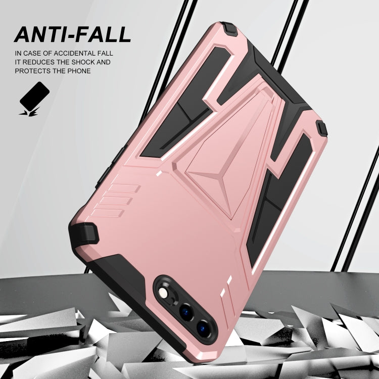 Super V Armor PC + TPU Shockproof Case with Invisible Holder For iPhone 8 Plus / 7 Plus