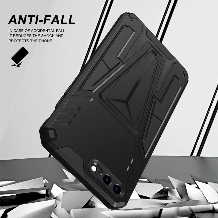Super V Armor PC + TPU Shockproof Case with Invisible Holder For iPhone 8 Plus / 7 Plus