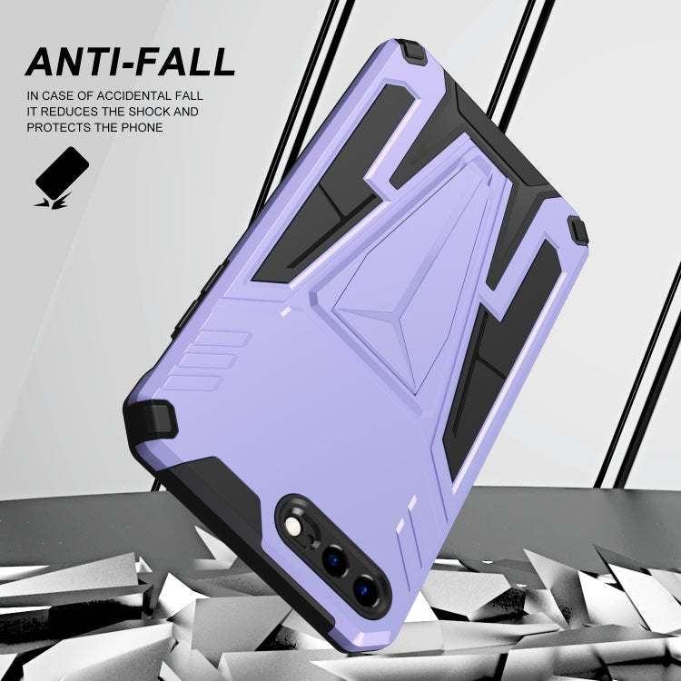 Super V Armor PC + TPU Shockproof Case with Invisible Holder For iPhone 8 Plus / 7 Plus