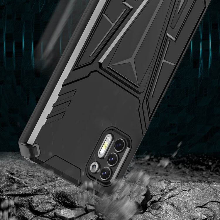 For Motorola Moto G Stylus 2021 Super V Armor PC + TPU Shockproof Case with Invisible Holder