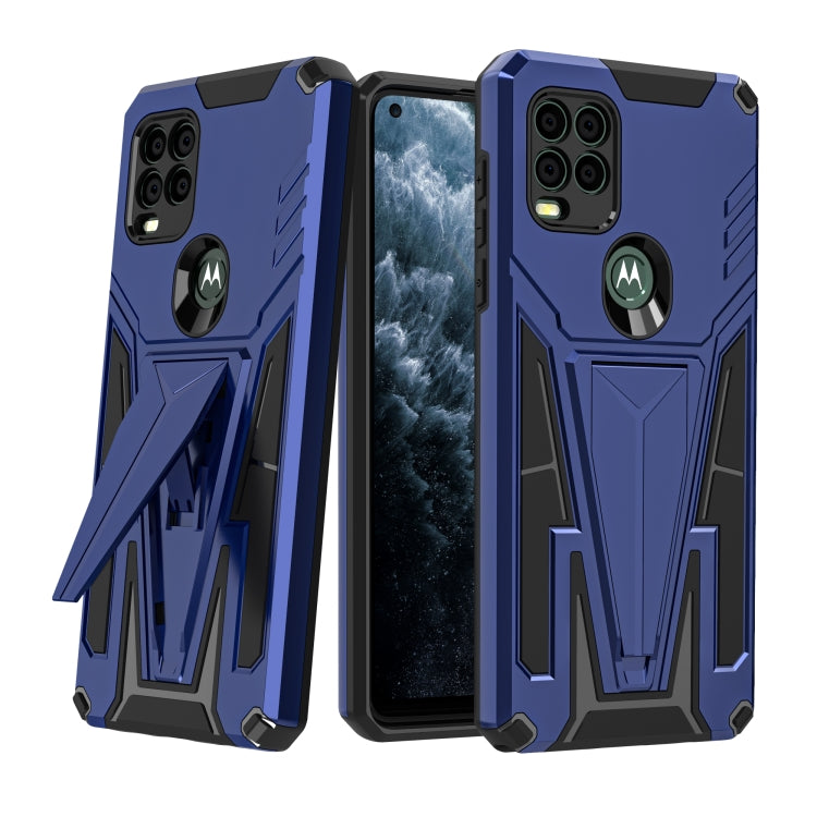 For Motorola Moto G Stylus 5G Super V Armor PC + TPU Shockproof Case with Invisible Holder