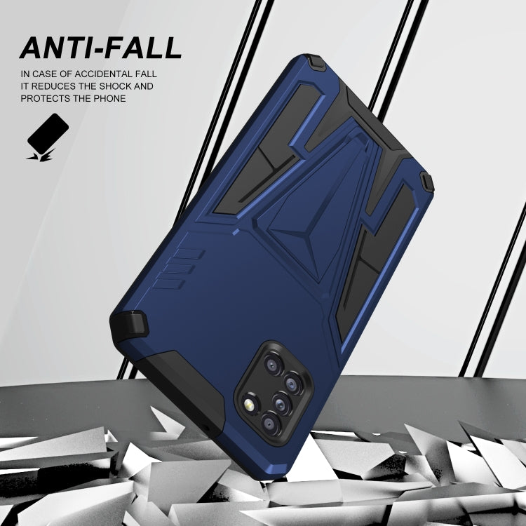 For Samsung Galaxy A31 Super V Armor PC + TPU Shockproof Case with Invisible Holder