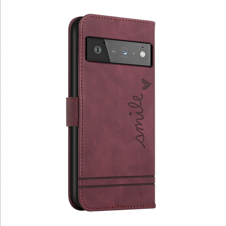 For Google Pixel 6 Retro Skin Feel Horizontal Flip Soft TPU + PU Leather Case