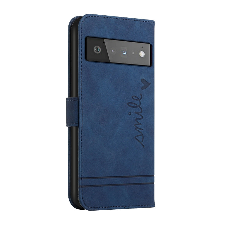 For Google Pixel 6 Retro Skin Feel Horizontal Flip Soft TPU + PU Leather Case