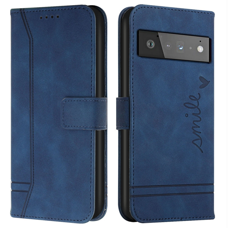 For Google Pixel 6 Pro Retro Skin Feel Horizontal Flip Soft TPU + PU Leather Case