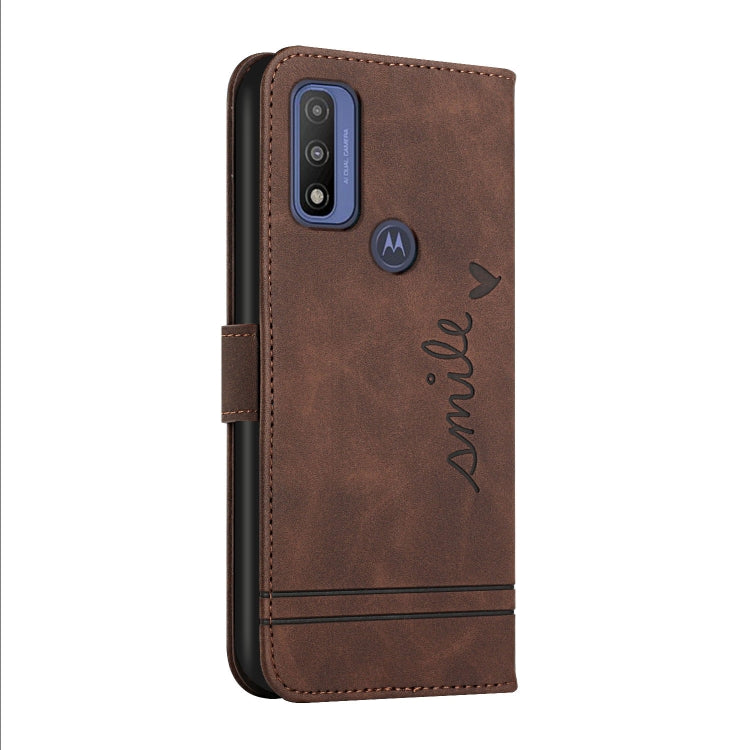 For Motorola Moto G Pure Retro Skin Feel Horizontal Flip Soft TPU + PU Leather Case