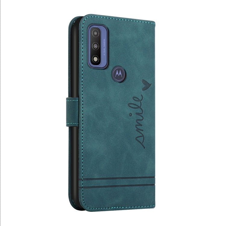 For Motorola Moto G Pure Retro Skin Feel Horizontal Flip Soft TPU + PU Leather Case