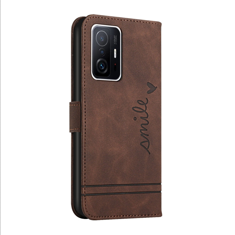 For Xiaomi Mi 11T Pro Retro Skin Feel Horizontal Flip Soft TPU + PU Leather Case