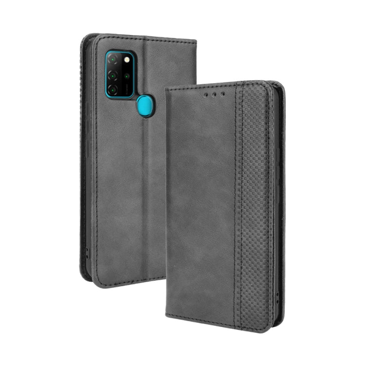 For BLU G91 Magnetic Buckle Retro Crazy Horse Texture Horizontal Flip Leather Case with Holder & Card Slots & Photo Frame