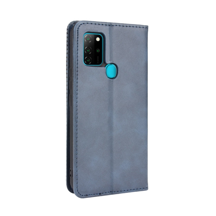 For BLU G91 Magnetic Buckle Retro Crazy Horse Texture Horizontal Flip Leather Case with Holder & Card Slots & Photo Frame