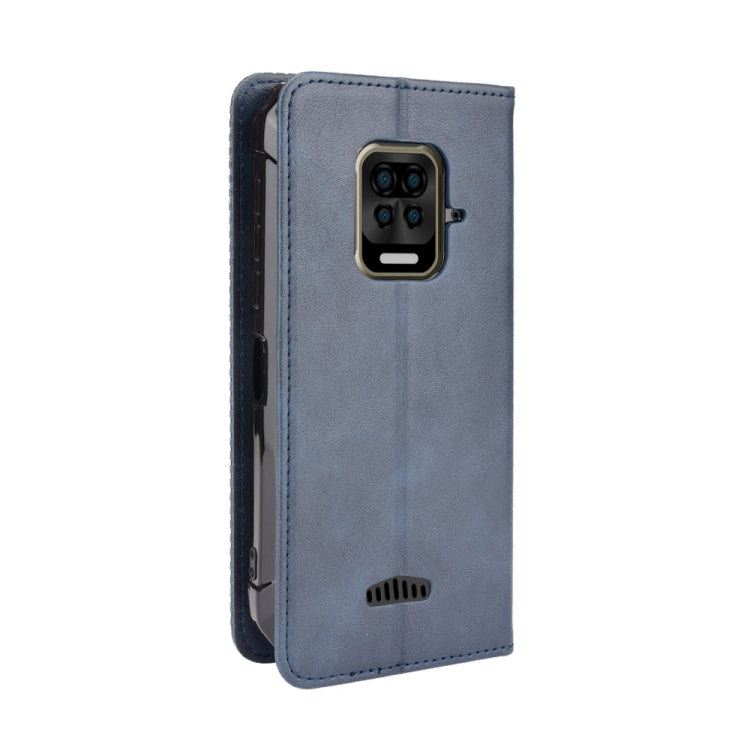 For Doogee S59 / S59 Pro Magnetic Buckle Retro Crazy Horse Texture Horizontal Flip Leather Case with Holder & Card Slots & Photo Frame