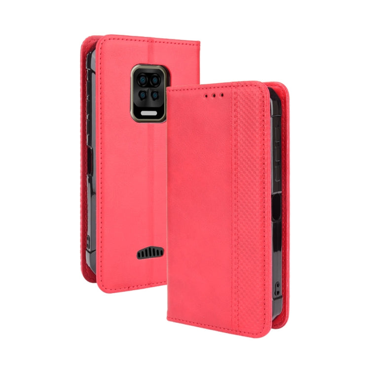 For Doogee S59 / S59 Pro Magnetic Buckle Retro Crazy Horse Texture Horizontal Flip Leather Case with Holder & Card Slots & Photo Frame
