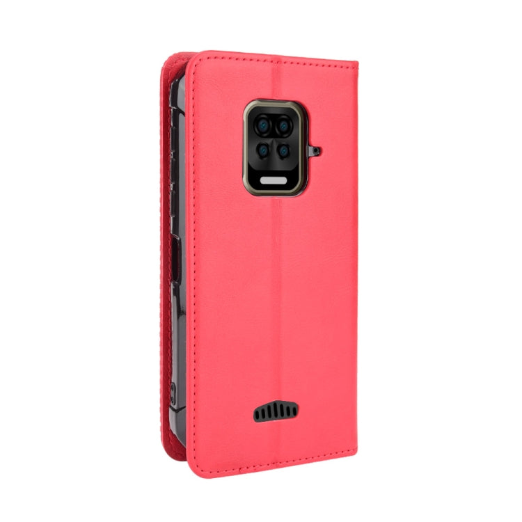 For Doogee S59 / S59 Pro Magnetic Buckle Retro Crazy Horse Texture Horizontal Flip Leather Case with Holder & Card Slots & Photo Frame