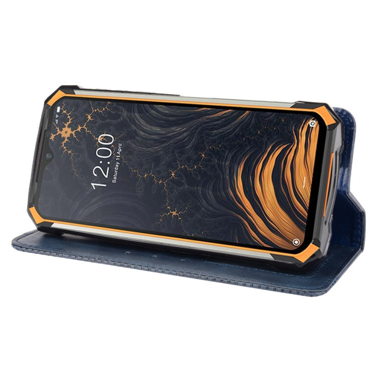 For Doogee S88 Plus / S88 Pro Magnetic Buckle Retro Crazy Horse Texture Horizontal Flip Leather Case with Holder & Card Slots & Photo Frame