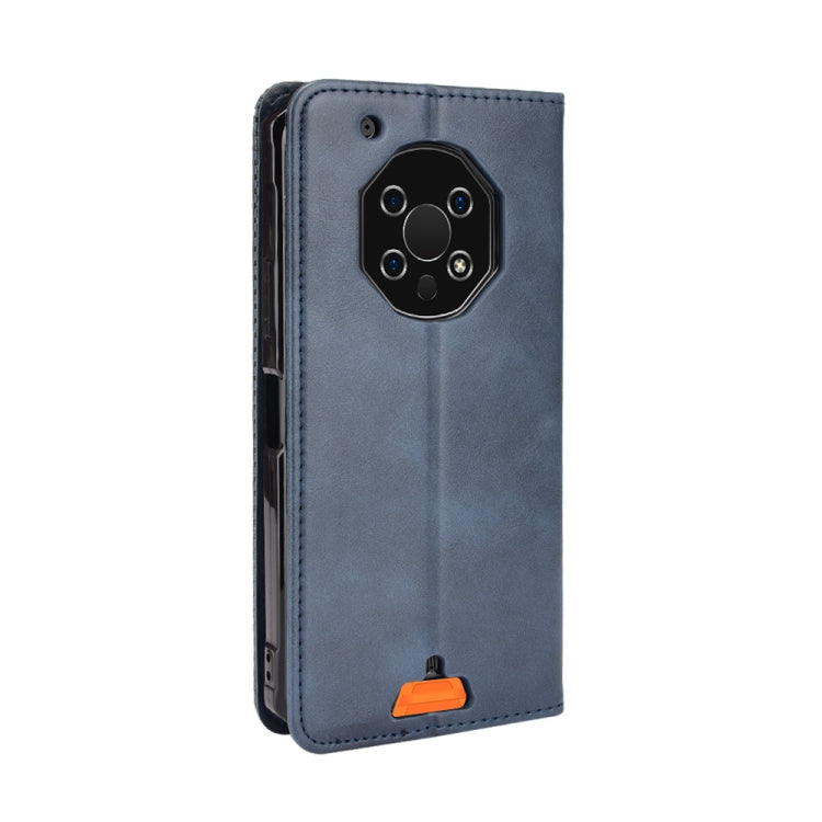 For Oukitel WP13 5G Magnetic Buckle Retro Crazy Horse Texture Horizontal Flip Leather Case with Holder & Card Slots & Photo Frame