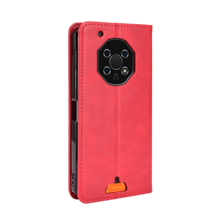 For Oukitel WP13 5G Magnetic Buckle Retro Crazy Horse Texture Horizontal Flip Leather Case with Holder & Card Slots & Photo Frame