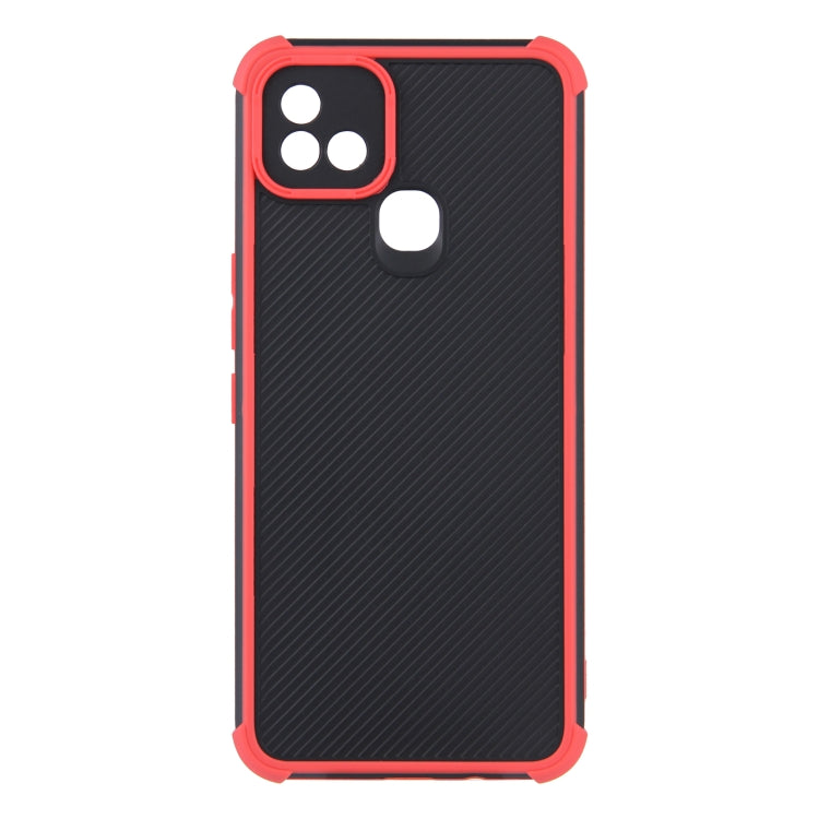 For Infinix Hot 10i Eagle Eye Armor Dual-color Shockproof TPU + PC Protective Case