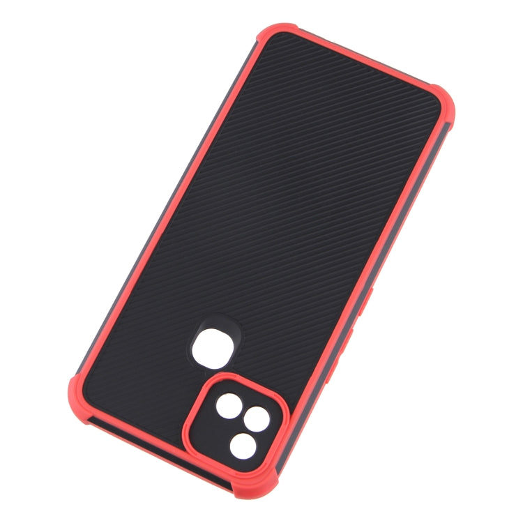 For Infinix Hot 10i Eagle Eye Armor Dual-color Shockproof TPU + PC Protective Case