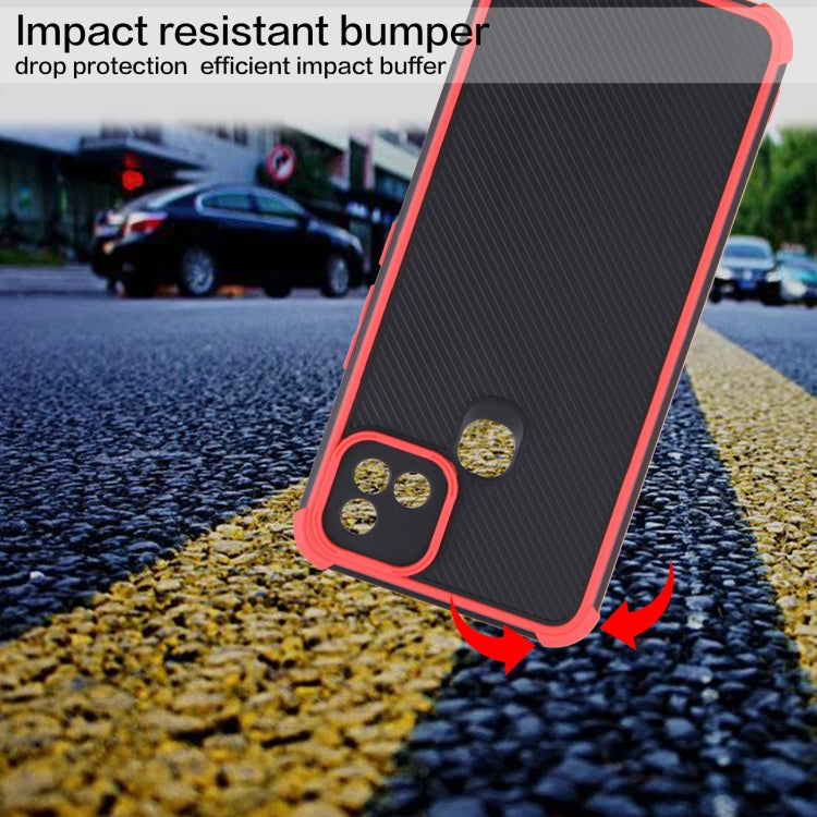 For Infinix Hot 10i Eagle Eye Armor Dual-color Shockproof TPU + PC Protective Case