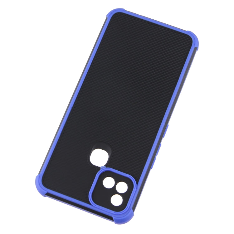 For Infinix Hot 10i Eagle Eye Armor Dual-color Shockproof TPU + PC Protective Case