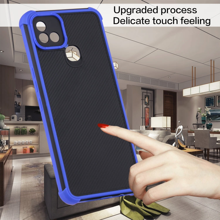 For Infinix Hot 10i Eagle Eye Armor Dual-color Shockproof TPU + PC Protective Case