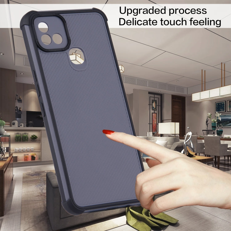For Infinix Hot 10i Eagle Eye Armor Dual-color Shockproof TPU + PC Protective Case