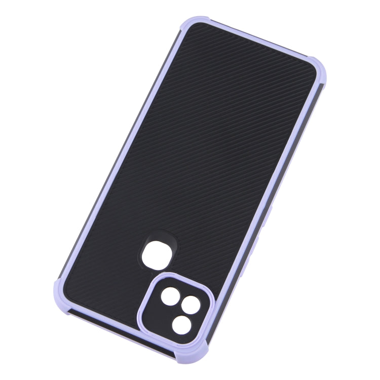 For Infinix Hot 10i Eagle Eye Armor Dual-color Shockproof TPU + PC Protective Case
