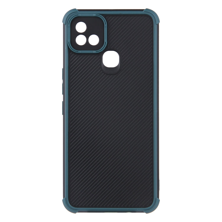 For Infinix Hot 10i Eagle Eye Armor Dual-color Shockproof TPU + PC Protective Case