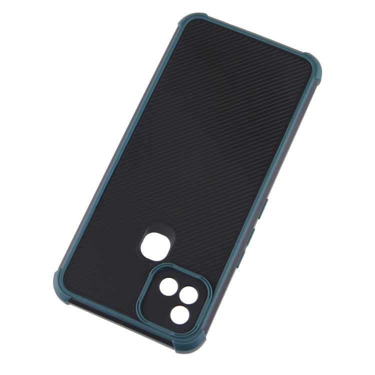 For Infinix Hot 10i Eagle Eye Armor Dual-color Shockproof TPU + PC Protective Case