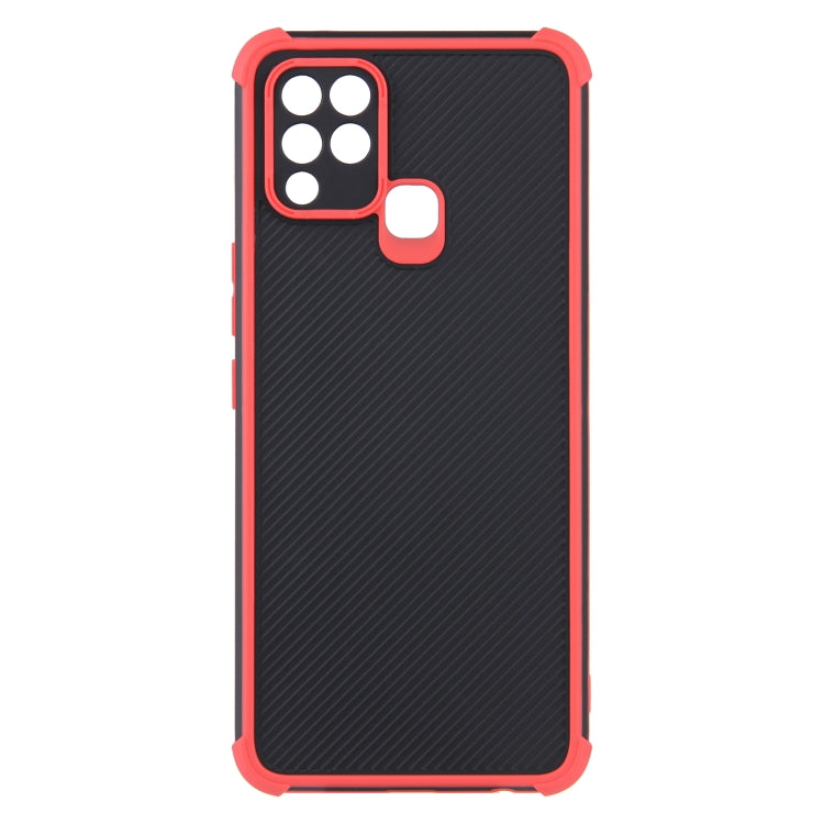 For Infinix Hot 10S / 10T Eagle Eye Armor Dual-color Shockproof TPU + PC Protective Case