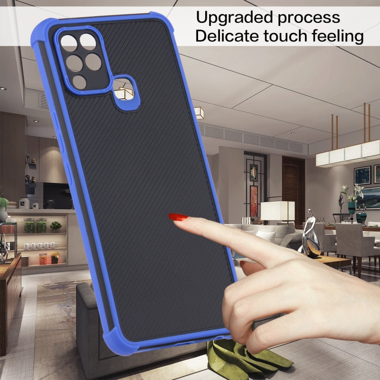 For Infinix Hot 10S / 10T Eagle Eye Armor Dual-color Shockproof TPU + PC Protective Case