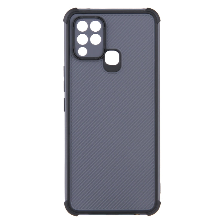 For Infinix Hot 10S / 10T Eagle Eye Armor Dual-color Shockproof TPU + PC Protective Case
