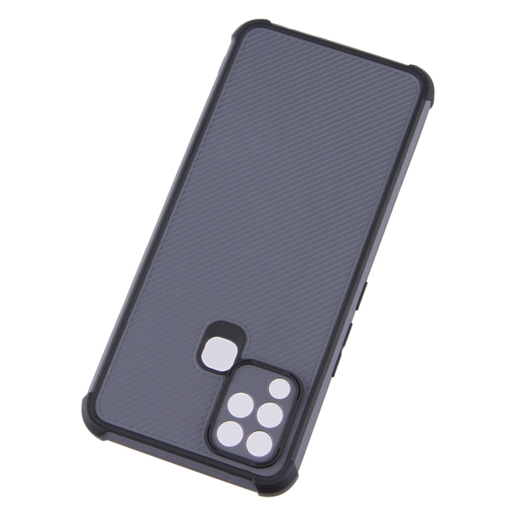 For Infinix Hot 10S / 10T Eagle Eye Armor Dual-color Shockproof TPU + PC Protective Case