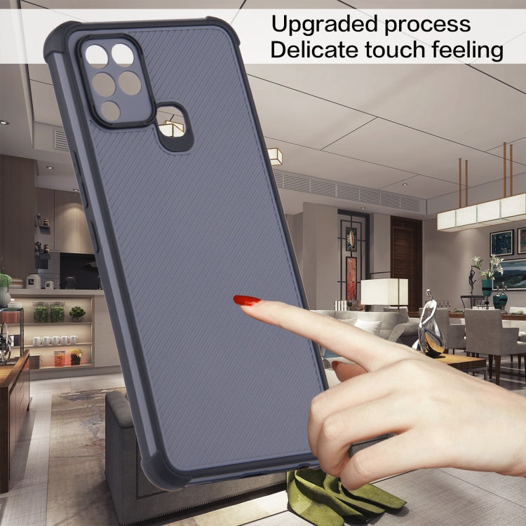 For Infinix Hot 10S / 10T Eagle Eye Armor Dual-color Shockproof TPU + PC Protective Case