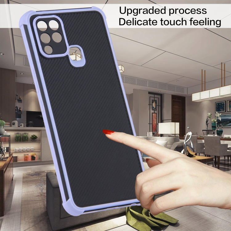 For Infinix Hot 10S / 10T Eagle Eye Armor Dual-color Shockproof TPU + PC Protective Case