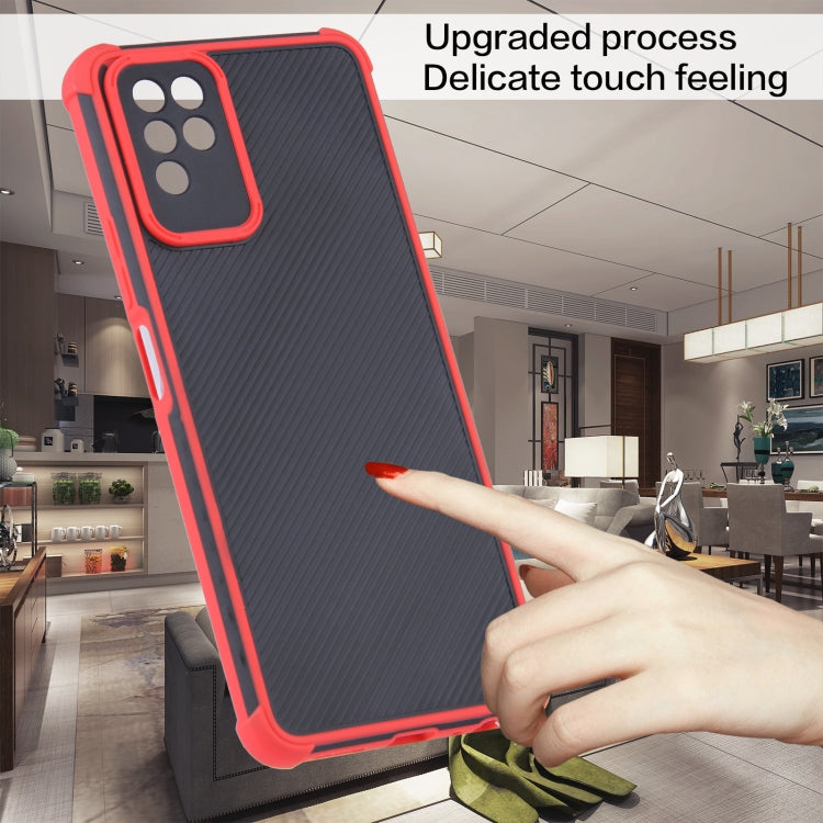 For Infinix Note 10 Eagle Eye Armor Dual-color Shockproof TPU + PC Protective Case