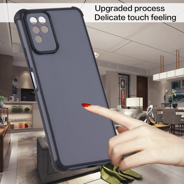 For Infinix Note 10 Eagle Eye Armor Dual-color Shockproof TPU + PC Protective Case